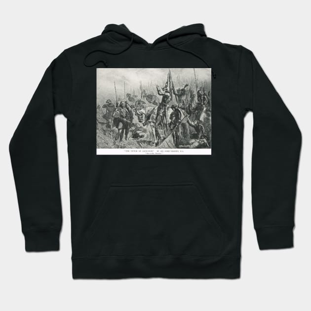 Henry V Agincourt St Crispin's Day 1415 Hoodie by artfromthepast